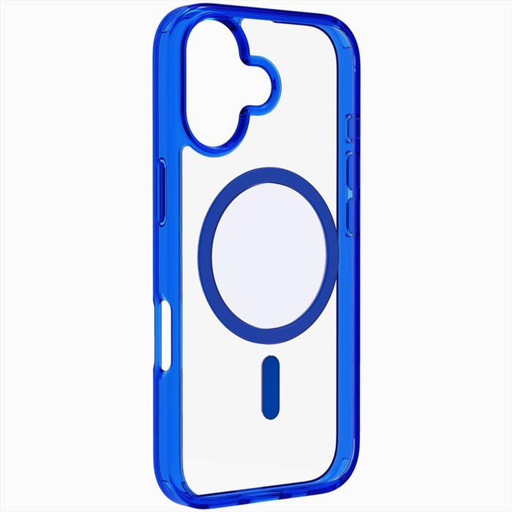 Immagine del prodotto CELLULARLINE - Custodia ICONIC MAG per IPHONE 17-Blu, Trasparente