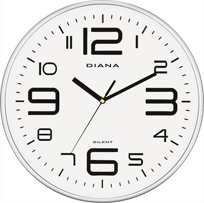 ELITE-DIANA - 111 019-9-0-SILVER QUADRANTE BIANCO