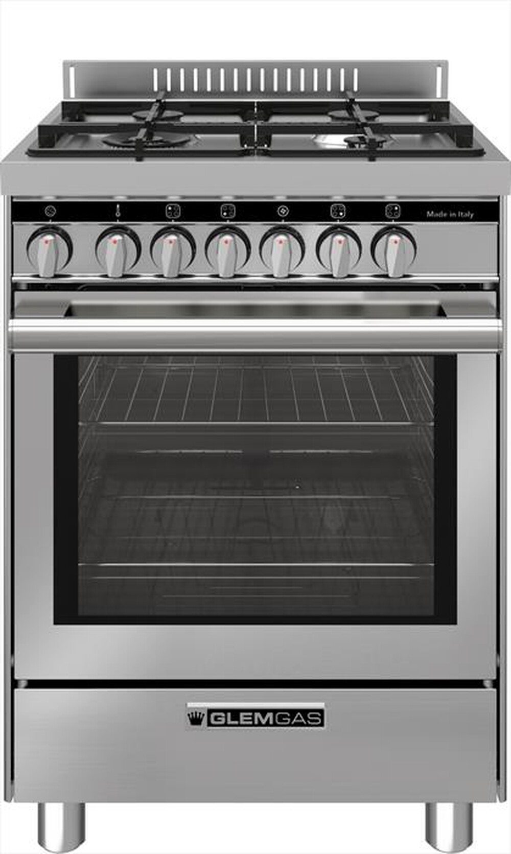 Immagine del prodotto GLEM GAS - Cucina a gas ST664MI Classe A+-Inox