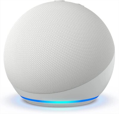 AMAZON - Speaker ECHO DOT 5 GENERAZIONE-Bianco ghiaccio