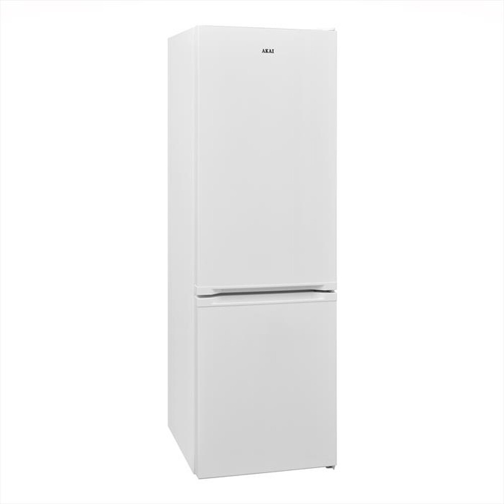 "AKAI - Frigorifero combinato AKFR303NV Classe F-Bianco"