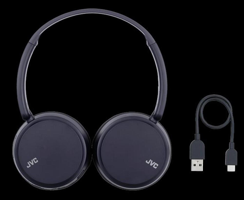 "JVC - Cuffie a padiglione chiuso HA-S36W-blu"