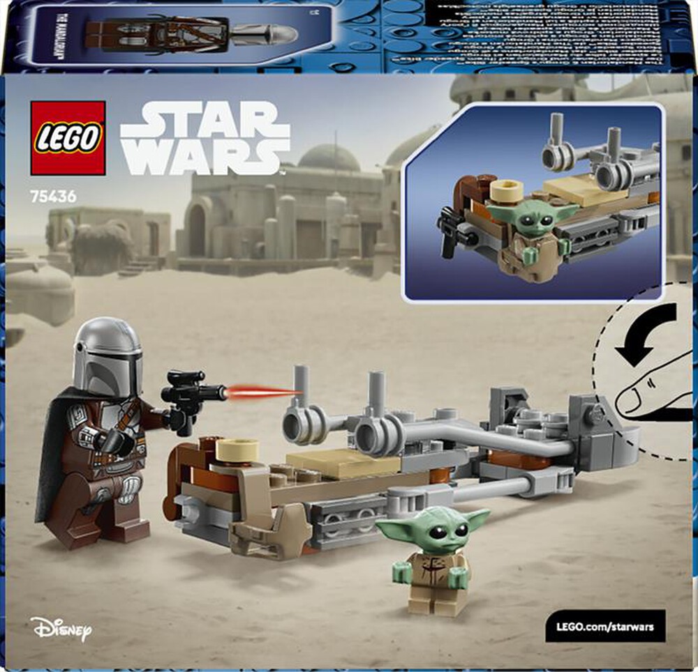 Immagine del prodotto LEGO - STAR WARS Speeder Bike del Mandaloriano - 75436
