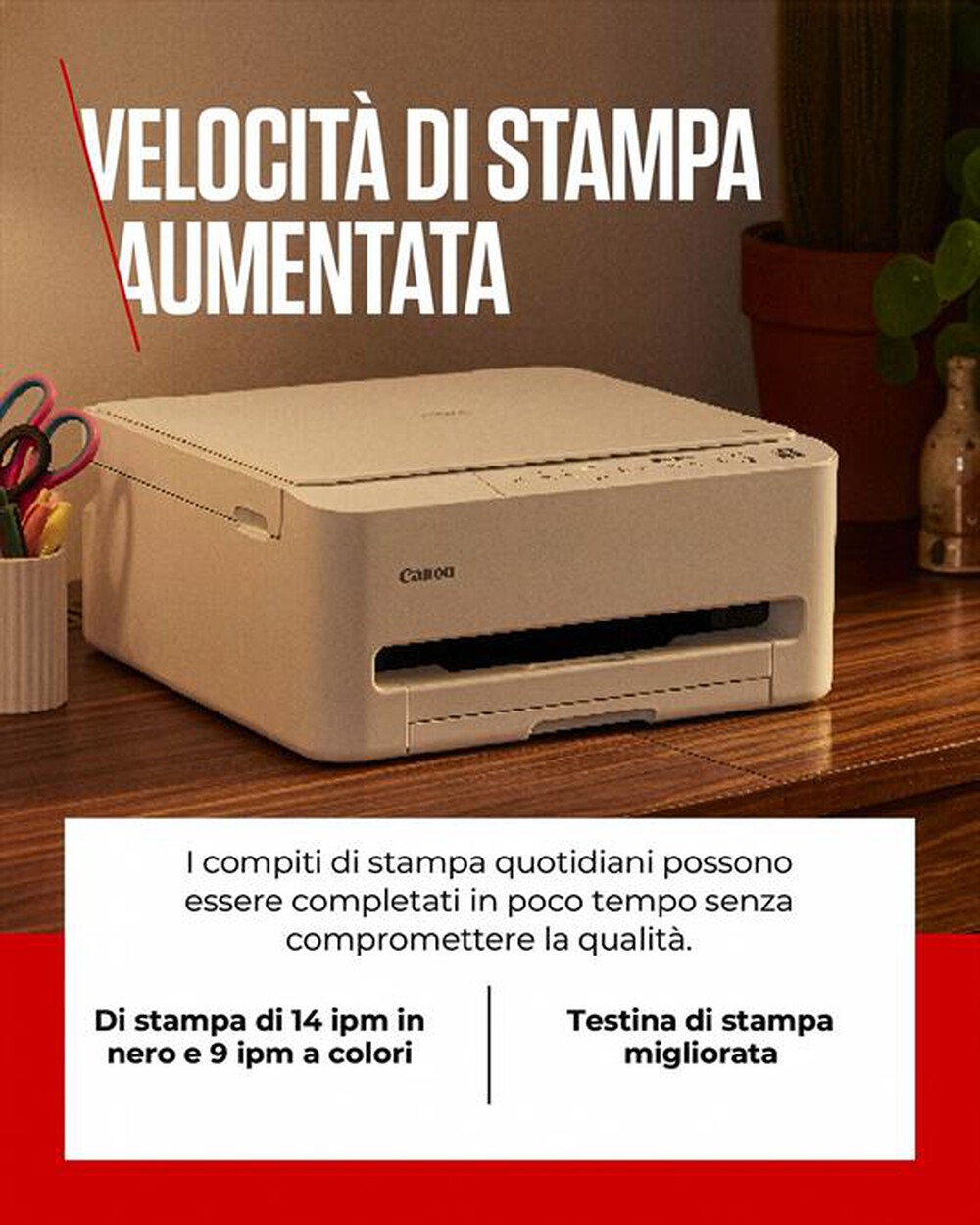 Immagine del prodotto CANON - Multifunzione PIXMA TS4150I-White