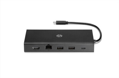 HP - HP TRAVEL USB-C-Nero