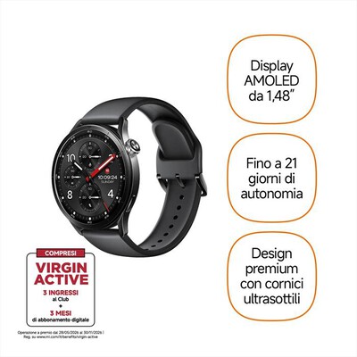 XIAOMI - Smartwatch WATCH S5 46mm-BLACK