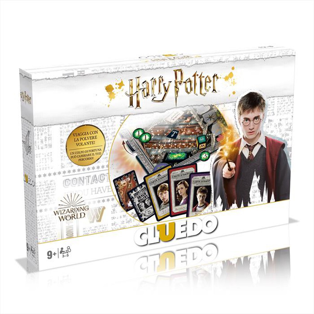 "WINNING MOVES - CLUEDO HARRY POTTER-Bianco"