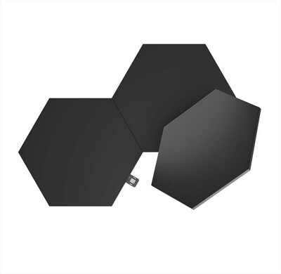 NANOLEAF - Lampada a sospensione SHAPES HEXAGONS (3 AGG.TIVE)-Black