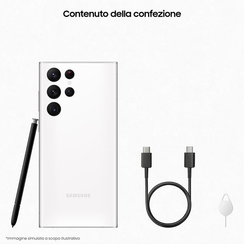 Immagine del prodotto SAMSUNG - GALAXY S22 ULTRA 128GB-Phantom White