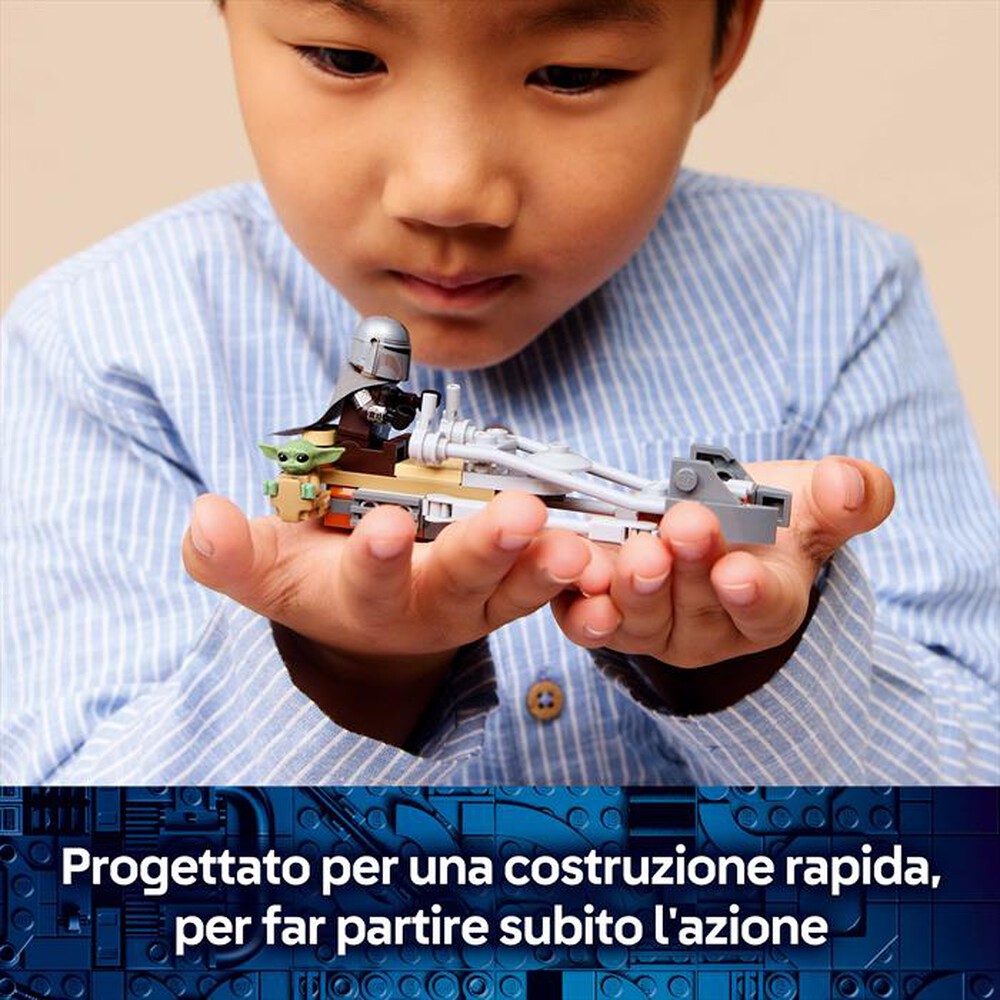 Immagine del prodotto LEGO - STAR WARS Speeder Bike del Mandaloriano - 75436