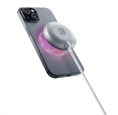 CELLULARLINE - MAG QI2 WIRELESS CHARGING PAD-Bianco