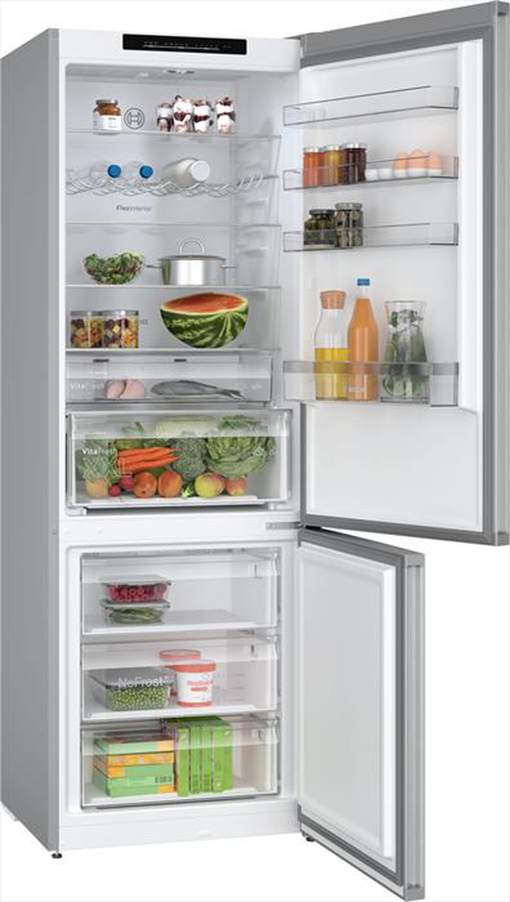 Immagine del prodotto BOSCH - Frigorifero Combinato KGN492LDF Classe D 203x70 cm-Metal look