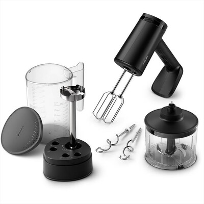 PHILIPS - Sbattitore mixer SERIE 5000 5IN1 HR3781/20-Nero