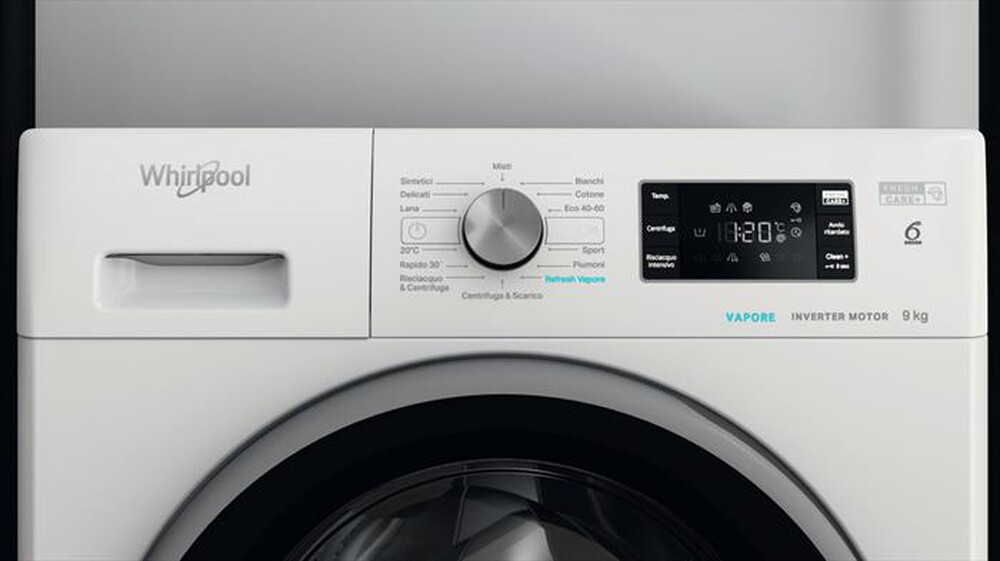 Immagine del prodotto WHIRLPOOL - Lavatrice FFB R8429 BSV IT 9 Kg Classe C