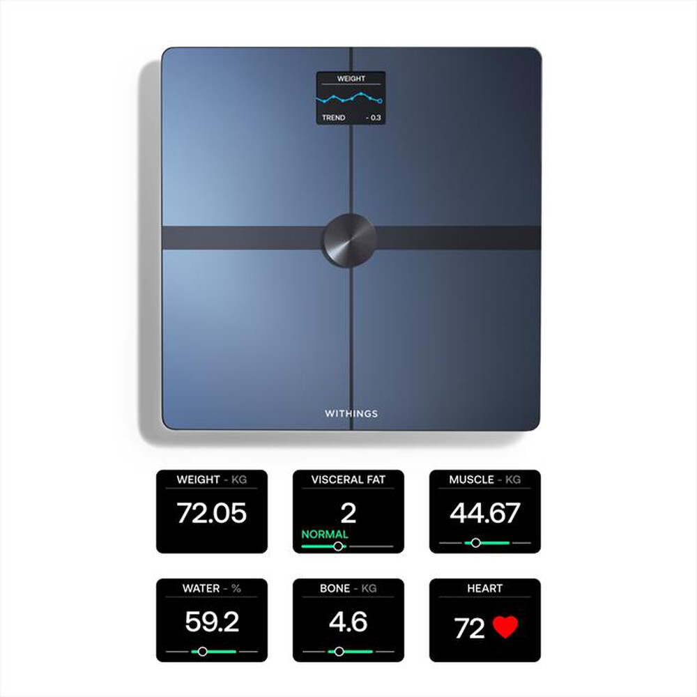"WITHINGS - Pesa persone smart BODY SMART-Bianco"