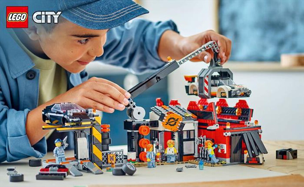 Immagine del prodotto LEGO - MY CITY Sfasciacarrozze con auto 60472