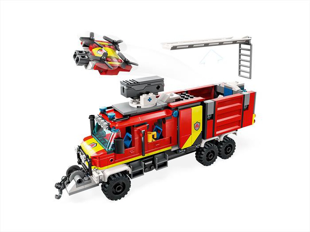 "LEGO - CITY Autopompa dei vigili del fuoco - 60374-Multicolore"