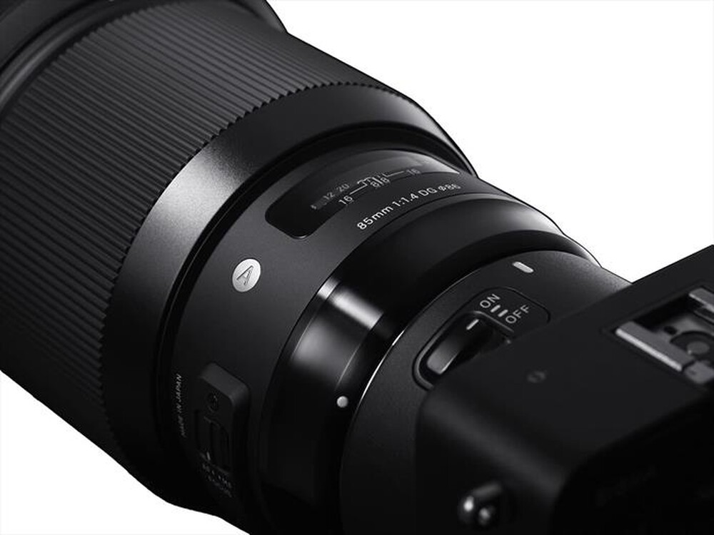 "SIGMA - OB. 85/1.4 (A) DG DN SONY E MOUNT-Nero/Silver"