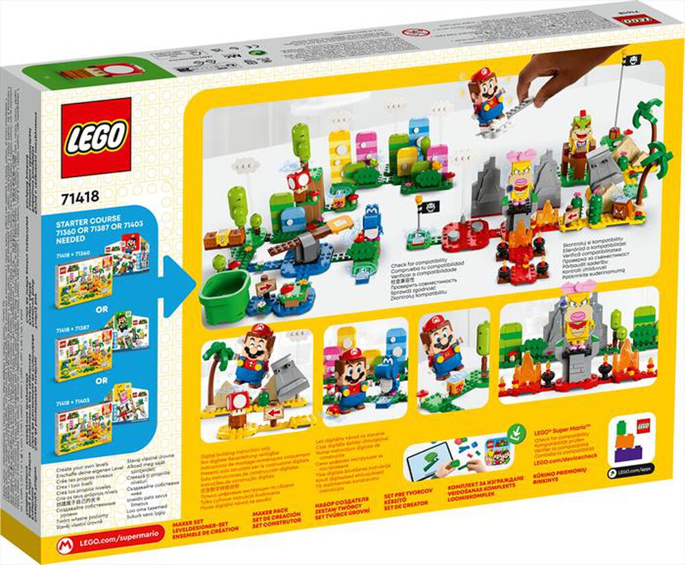 Immagine del prodotto LEGO - SUPER MARIO TOOLBOX CREATIVA - 71418