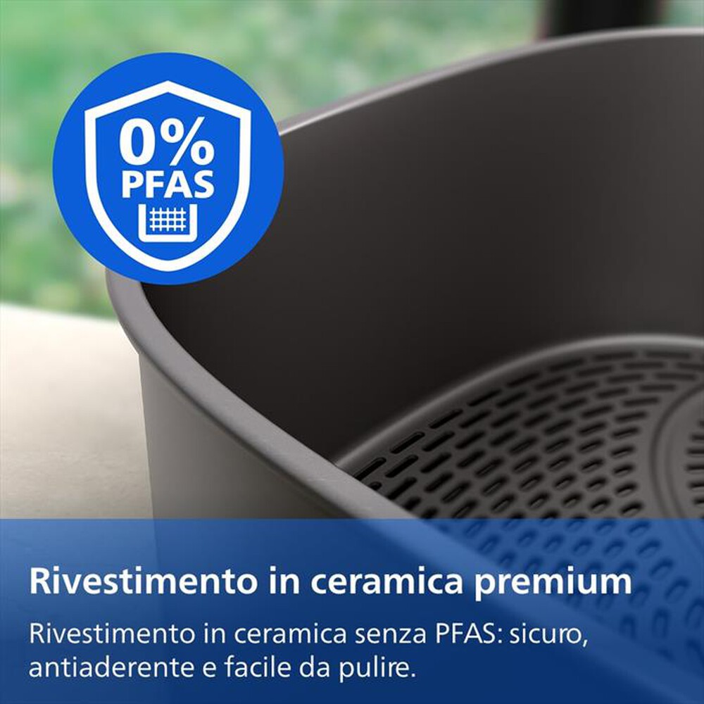 Immagine del prodotto PHILIPS - Friggitrice ad aria AIRFRYER Serie 5000 NA565/02-Inox