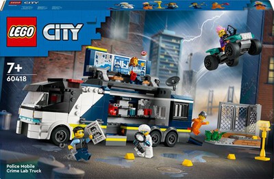 LEGO - CITY POLICE Camion laboratorio della polizia 60418