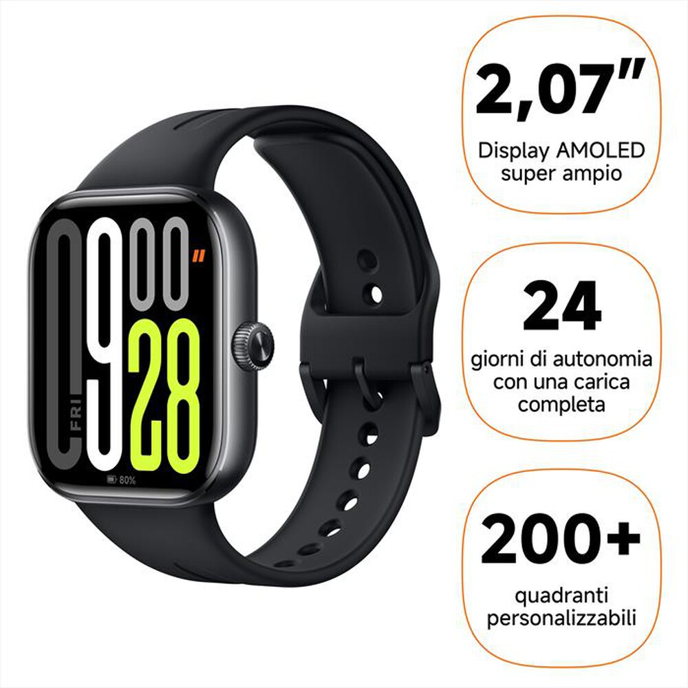 "XIAOMI - Smartwatch REDMI WATCH-Obsidian Black"