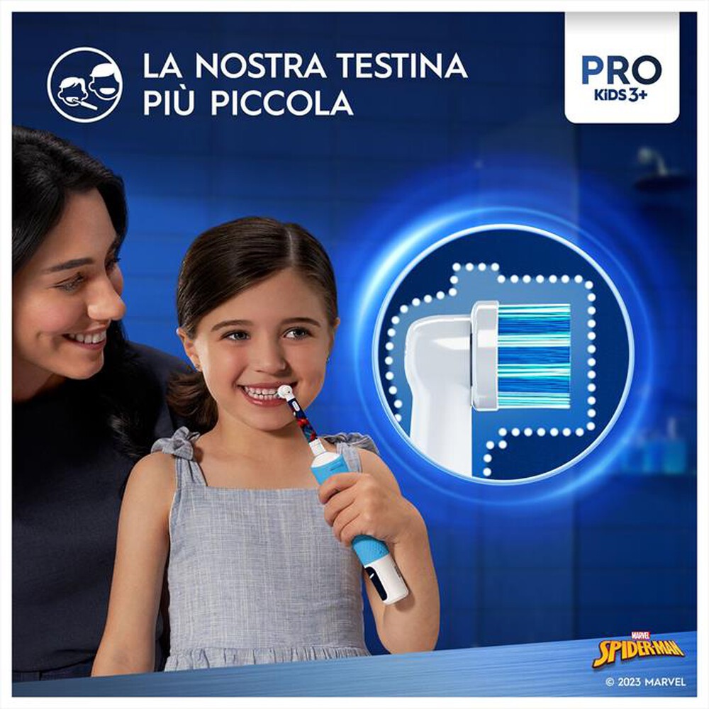 "ORAL-B - Spazzolino elettrico PRO KIDS-Azzurro"