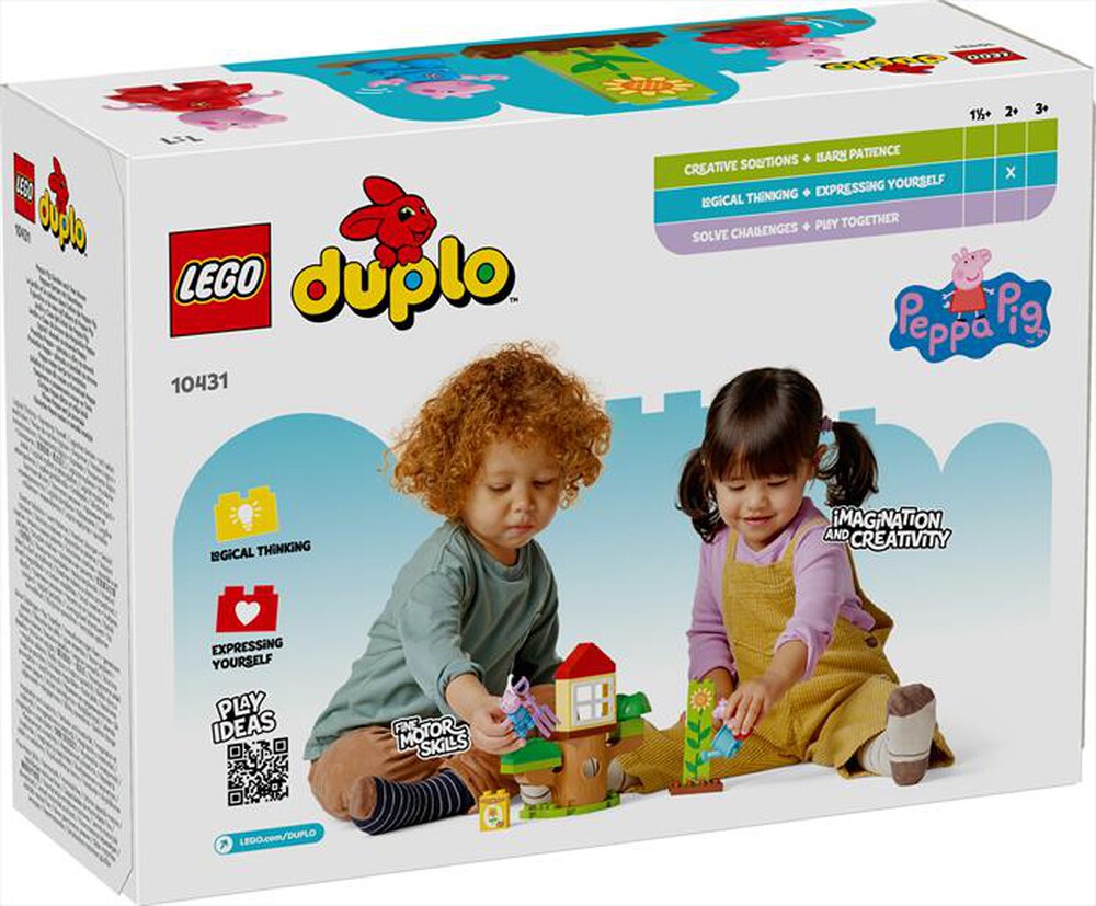 Immagine del prodotto LEGO - DUPLO Giardino e casa sull&rsquo;albero Peppa Pig 10431