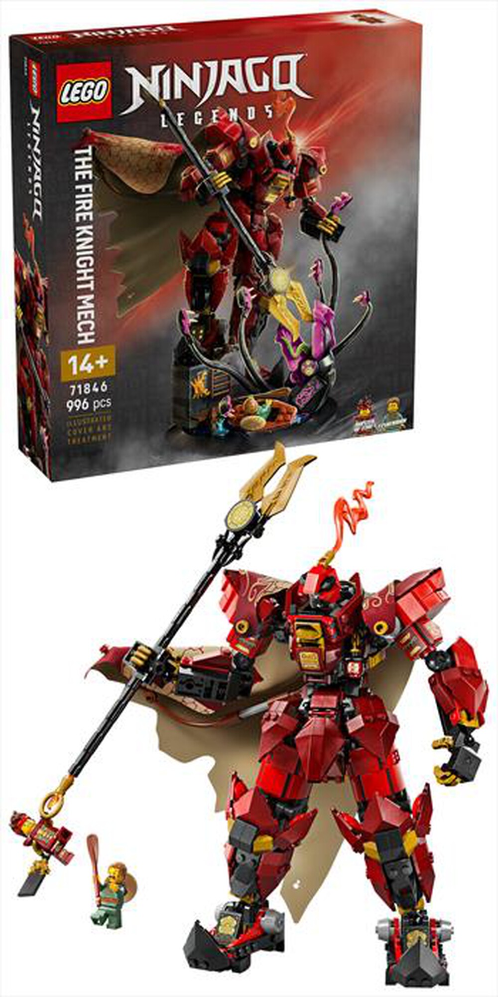 Immagine del prodotto LEGO - NINJAGO Mech Cavaliere del Fuoco 71846