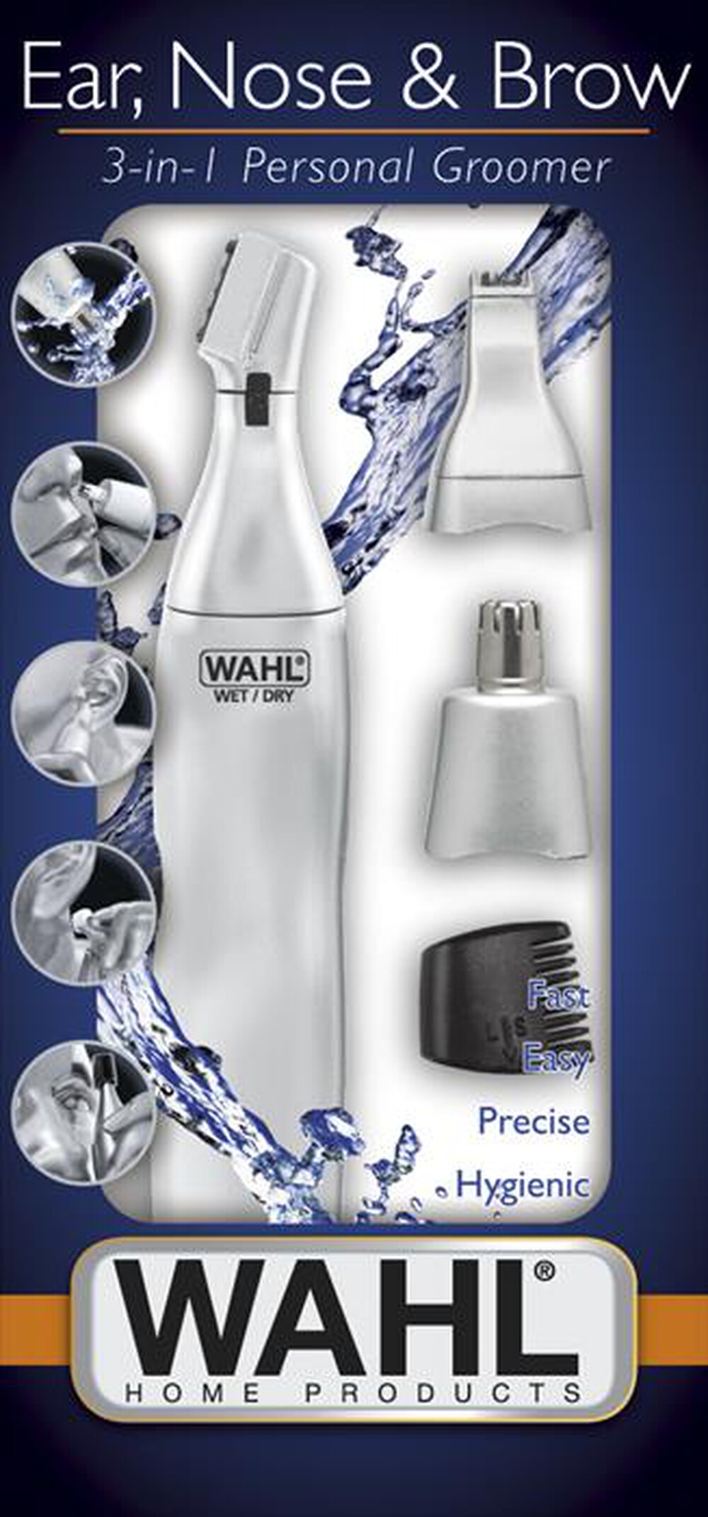 "WAHL - Ear, Nose & Brow 3-in-1"