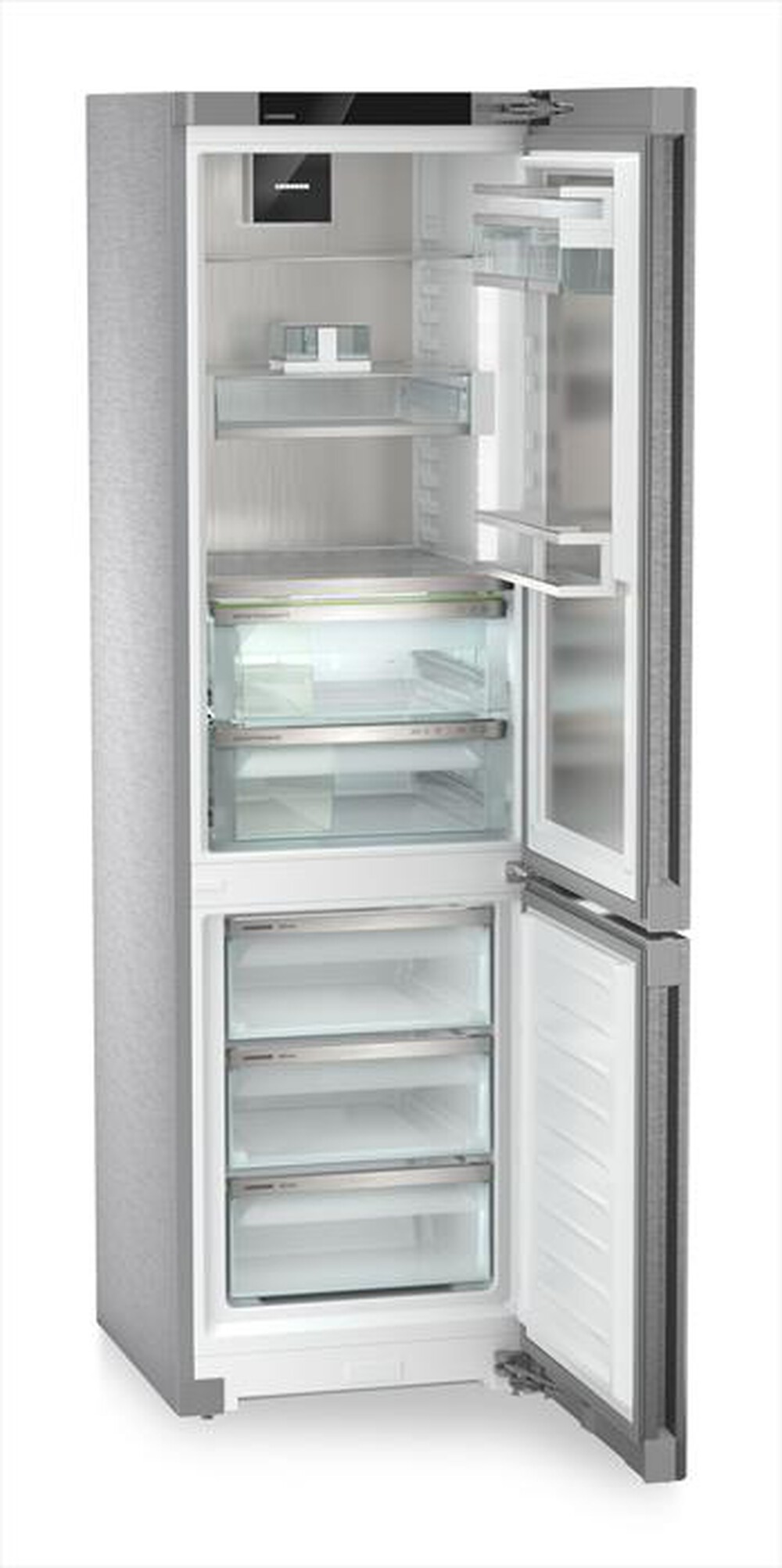 "LIEBHERR - Frigorifero combinato CBNSTD 5783-20 ClasseD 359lt-Acciaio SmartSteel"