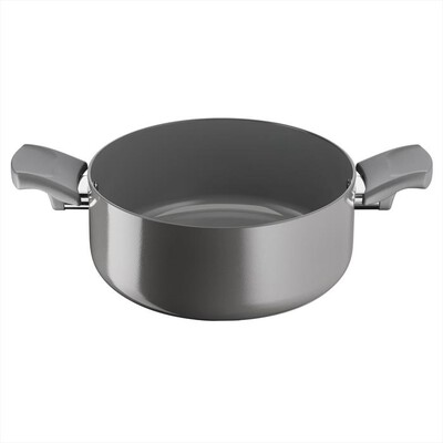 LAGOSTINA - Risorsa Casseruola fonda 2 maniglie cm 20-Grigio