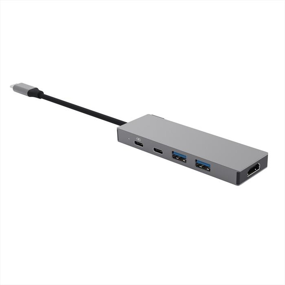 Immagine del prodotto TRUST - Adattatore USB-C multiporta 5 in 1 DALYX-Grey