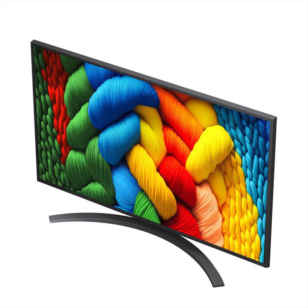 "LG - 43NANO81A6A-Charcoal Black"
