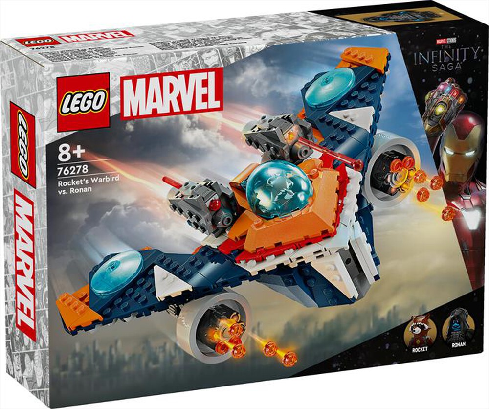 Immagine del prodotto LEGO - SUPER HEROES MARVEL Warbird Rocket vs Ronan 76278