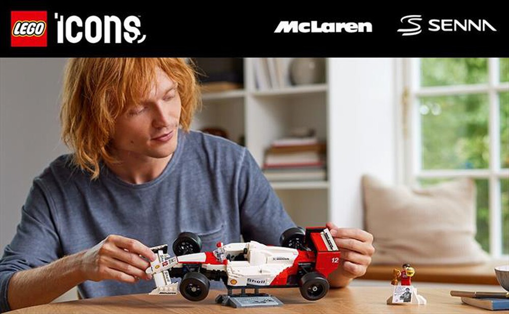 Immagine del prodotto LEGO - ICONS McLaren MP4/4 e Ayrton Senna 10330