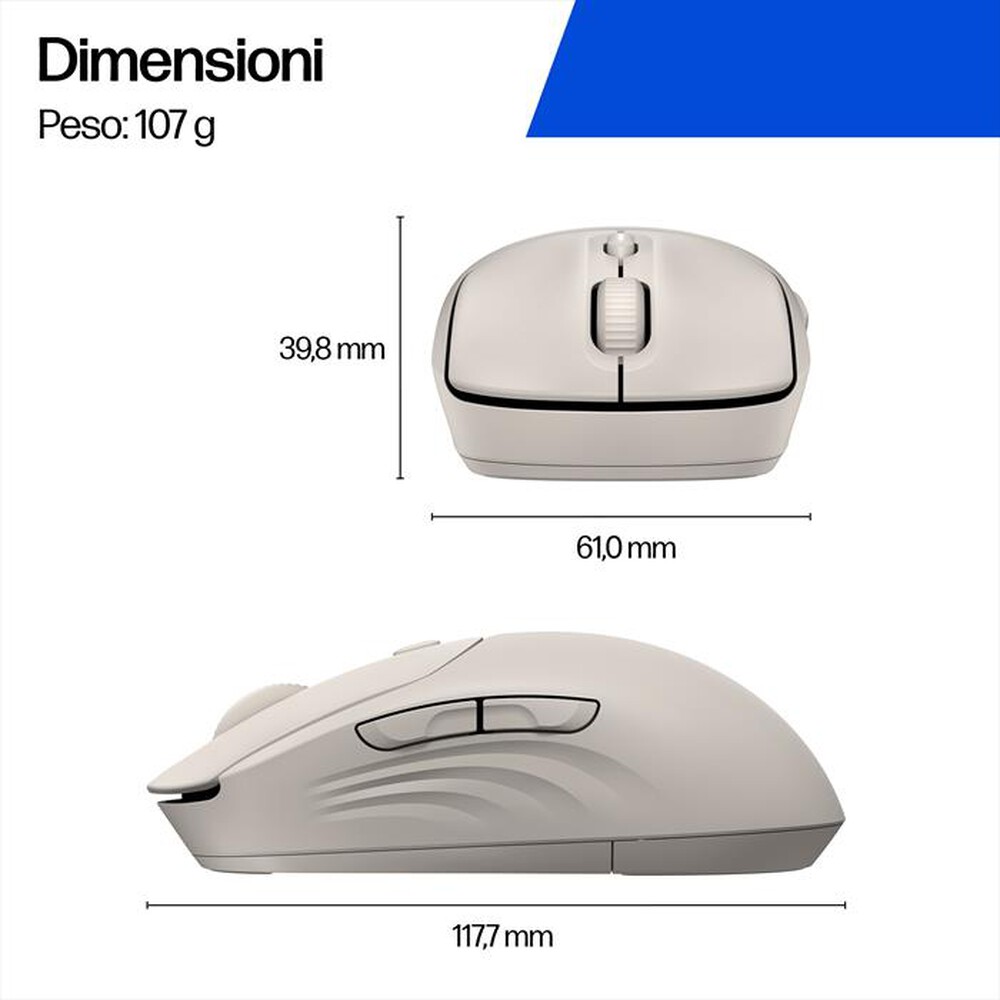 Immagine del prodotto HP - MOUSE WIRELESS 400 QUIET-Maple