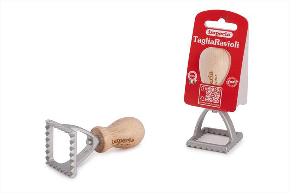 Immagine del prodotto IMPERIA - TAGLIARAVIOLI  QUADRO 48X48 MM-SILVER/LEGNO