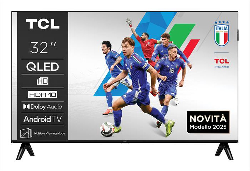 Immagine del prodotto TCL - Smart TV QLED HD READY 32" 32S49K-Nero