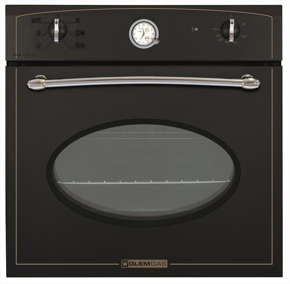 "GLEM GAS - Forno elettrico GFTM64AC-S3-ANTRACITE"