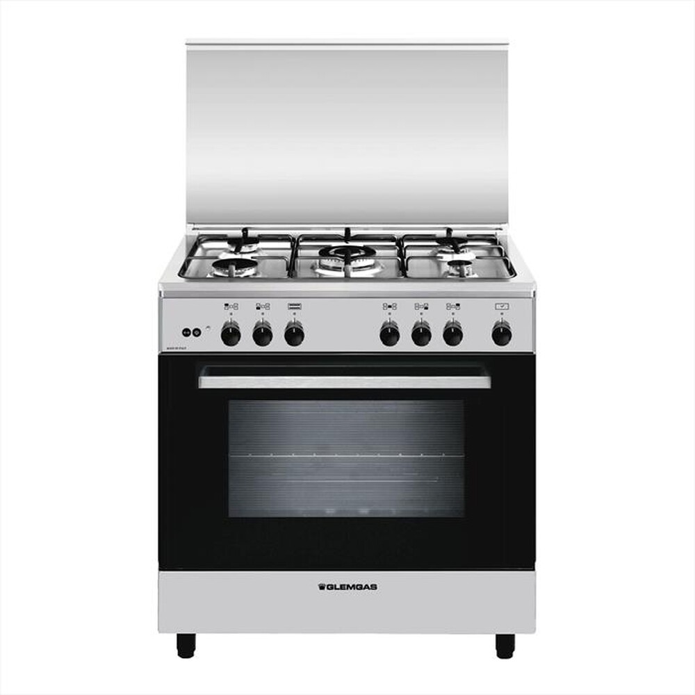 "GLEM GAS - Cucina a gas A855GI Classe A-Inox"