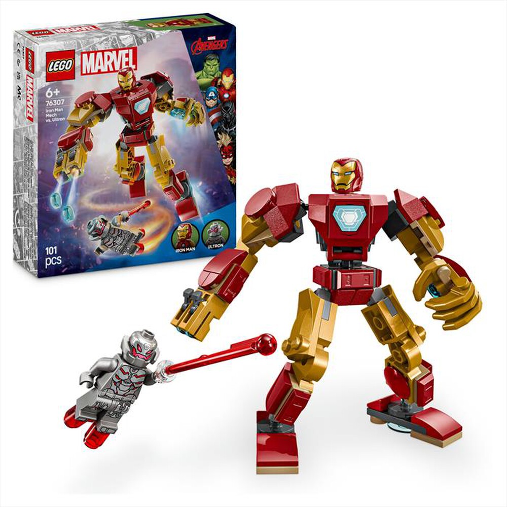Immagine del prodotto LEGO - SUPER HEROES MARVEL Mech Iron Man vs Ultron 76307