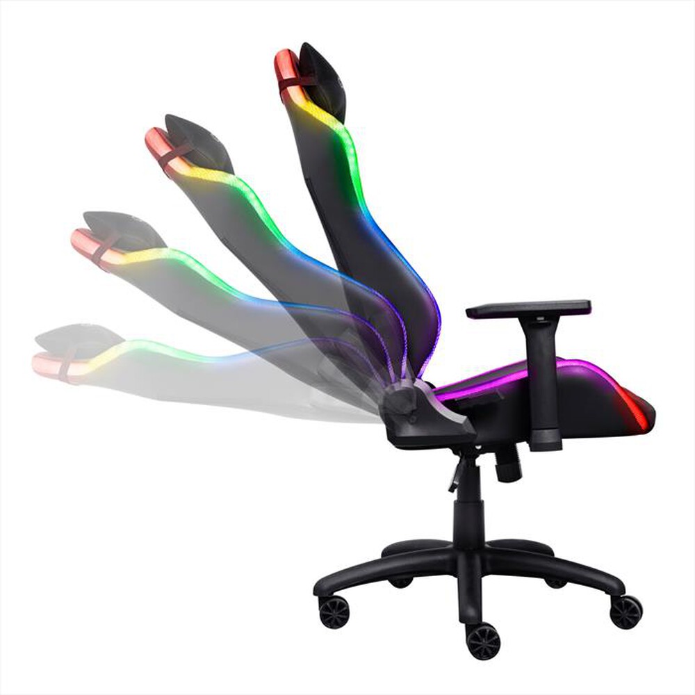 Immagine del prodotto TRUST - Sedia gaming GXT719 RUYA RGB-Black -RGB