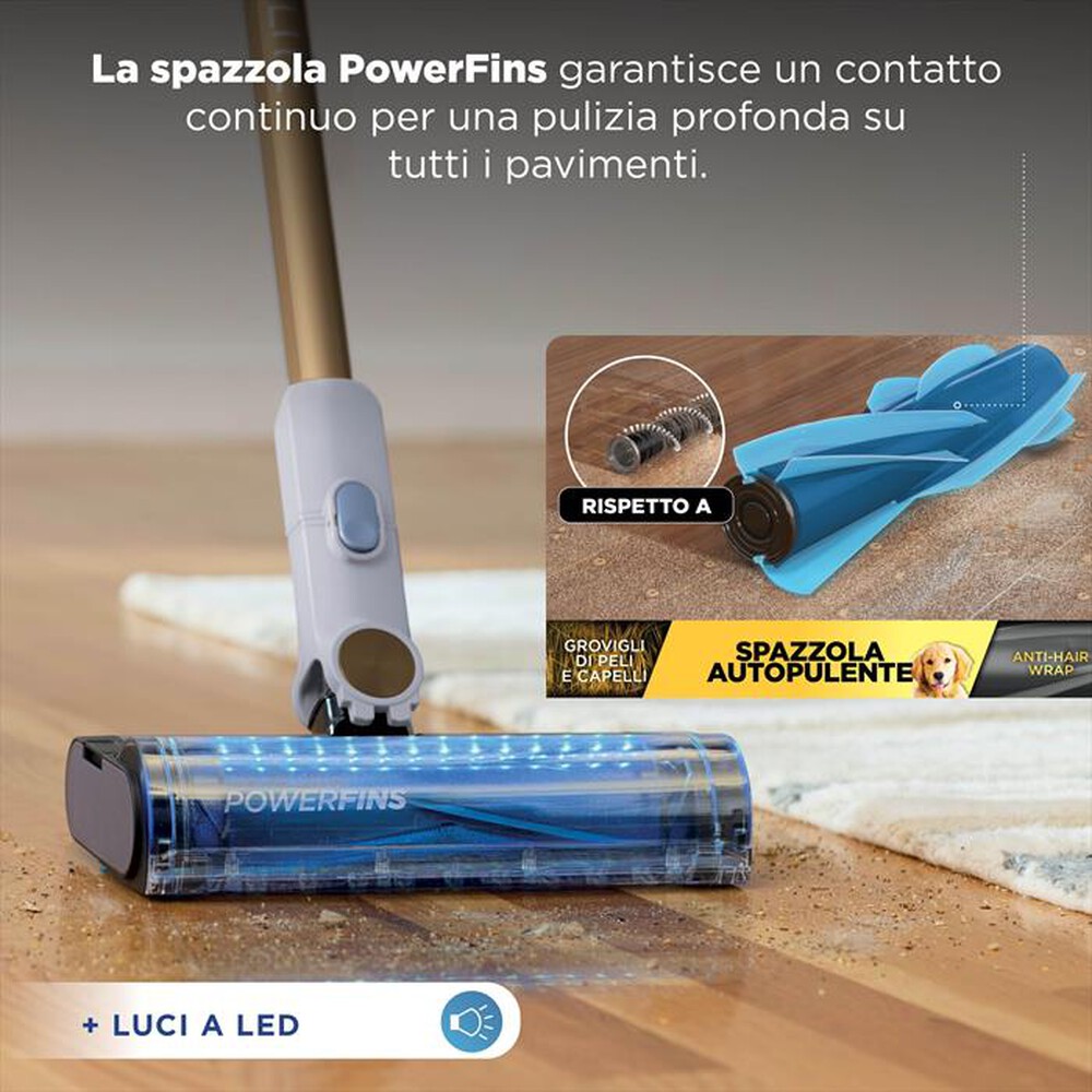 Immagine del prodotto SHARK - Scopa elettrica POWERDETECT LITE CORDLESS VACUUM-Oro/bianco