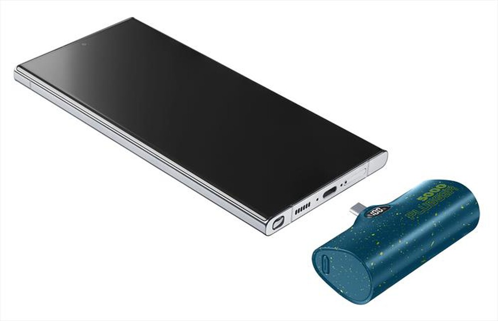 "CELLULARLINE - Powerbank PBPLUGGER5000B-Blu"