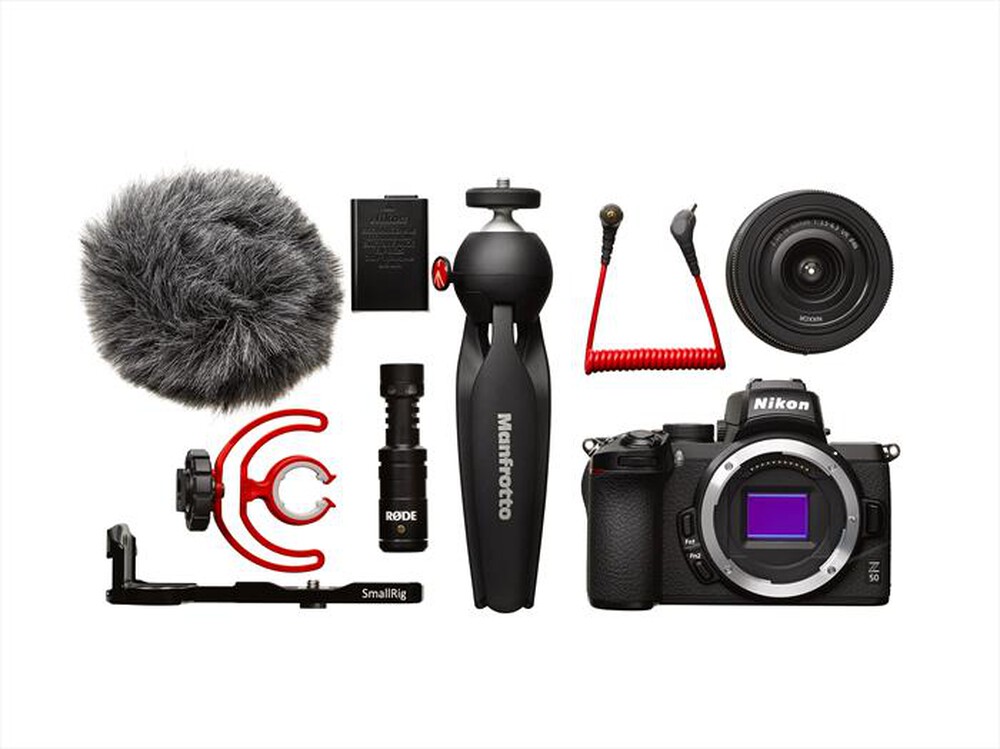 "NIKON - Z50 VIDEO VLOGGER KIT-Black"