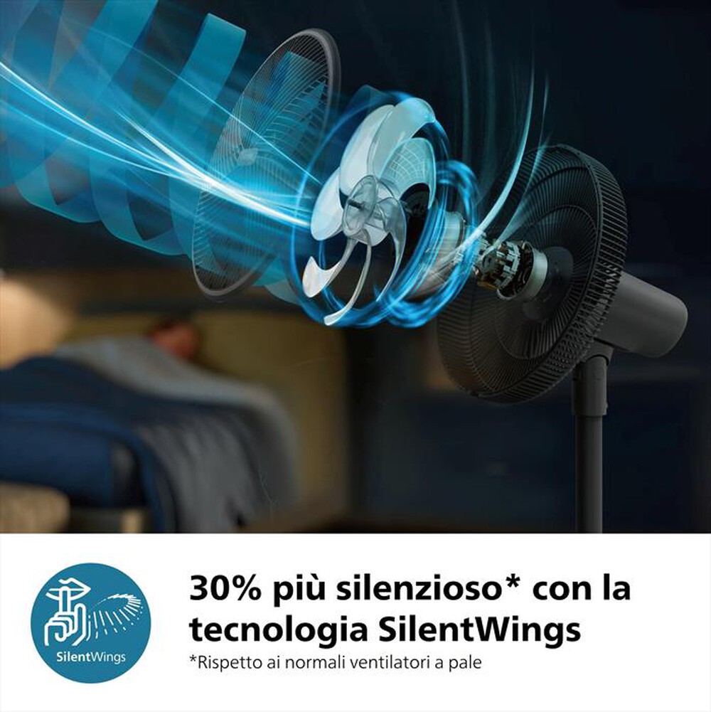 Immagine del prodotto PHILIPS - Ventilatore a piantana SERIES 3000 CX3550/01-Nero