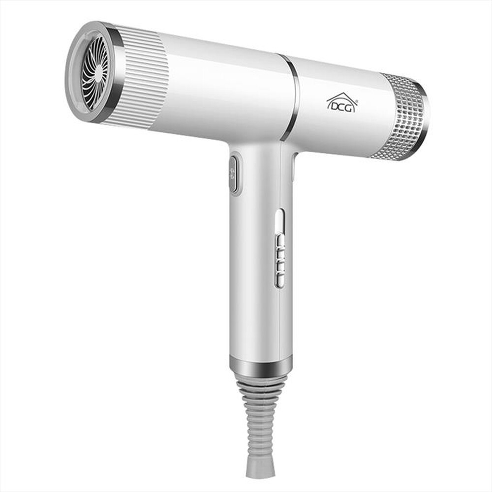 "DCG ELTRONIC - Asciugacapelli HTVD7000-bianco/grigio"