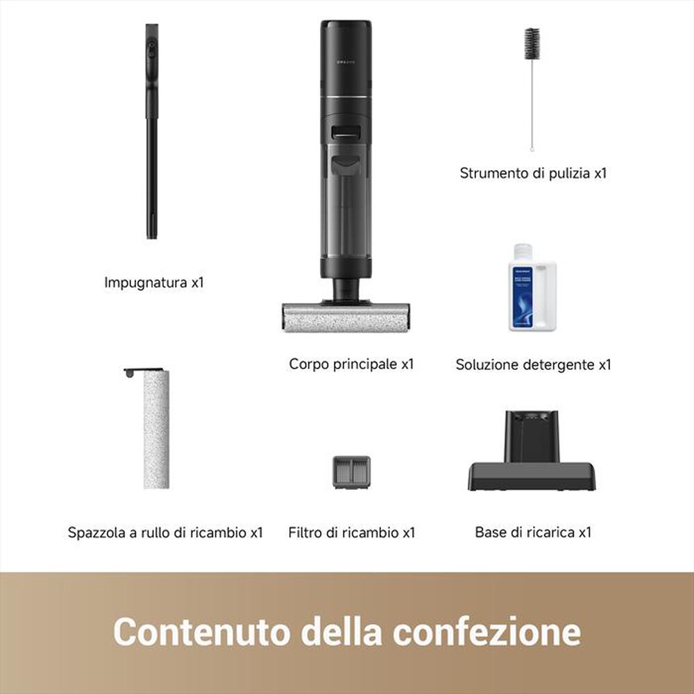 Immagine del prodotto DREAME - Lavapavimenti G10VIM PRO VERSIONE MERCATO ITALIANO-Nero