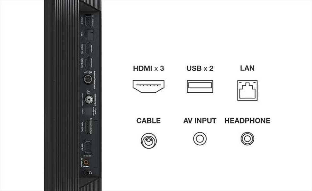 Immagine del prodotto TCL - Smart TV Q-LED UHD 98" 98C735-Nero